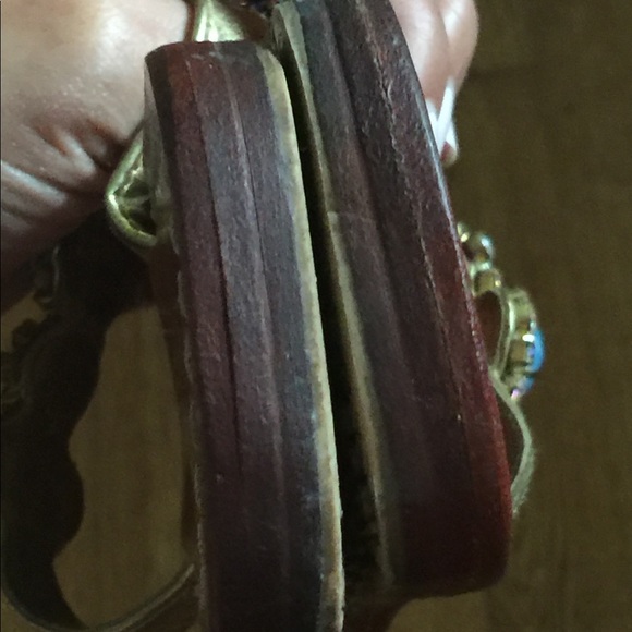 💔💔SOLD Ocean Turquoise Blue Mystique Sandals - Picture 4 of 8